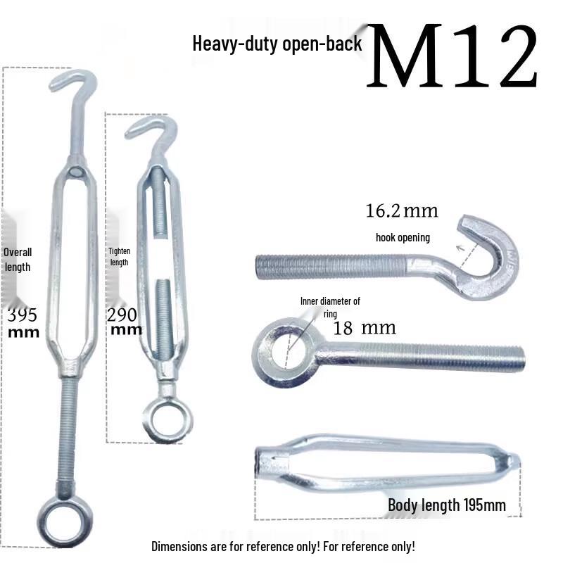 Galvanized Steel Wire Rope Turnbuckle