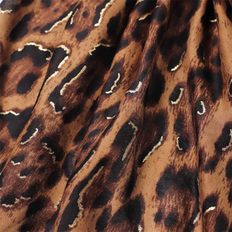 Lurex Glitter Sexy Leopard Dot Fringe Viscose Soft Scarf Chic Cotton Shawl Women Perfect for Travel & Casual Muslim Hijab