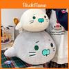 Marine Life Plush Seal Pillow With Pp Cotton Filling For Ocean Museum Souvenir