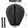 Motorcycle Seat Cushion 3D Honeycomb Anti-slip Motorcycle Gel Seat Cushion