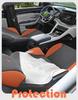 BYD Song PRO Car Seat Cushion, All-Season Suede Saddle Pad with Lumbar Support
