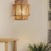 Retro Rattan Weaving Wall Lamp Shade LED E27 Chinese Design Hemp Rope Wall Sconces for Home Living Room Decor Lighting Fixtures