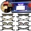 Motorcycle LED Flash Brake Light Dual Color Flashing Tail Decoration Signal Plate Light 12V Light License Turn Motorcycle L S1Z4