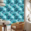 Wallpaper Ink Turquoise, Celadon, Navy Blue and Blue 50x1000