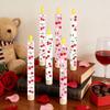 Electronic Candle Light Flameless LED Candles Battery Operated Safe Fire-Free Decorative Lights for Bedroom Living Room Wedding Party Home Decor