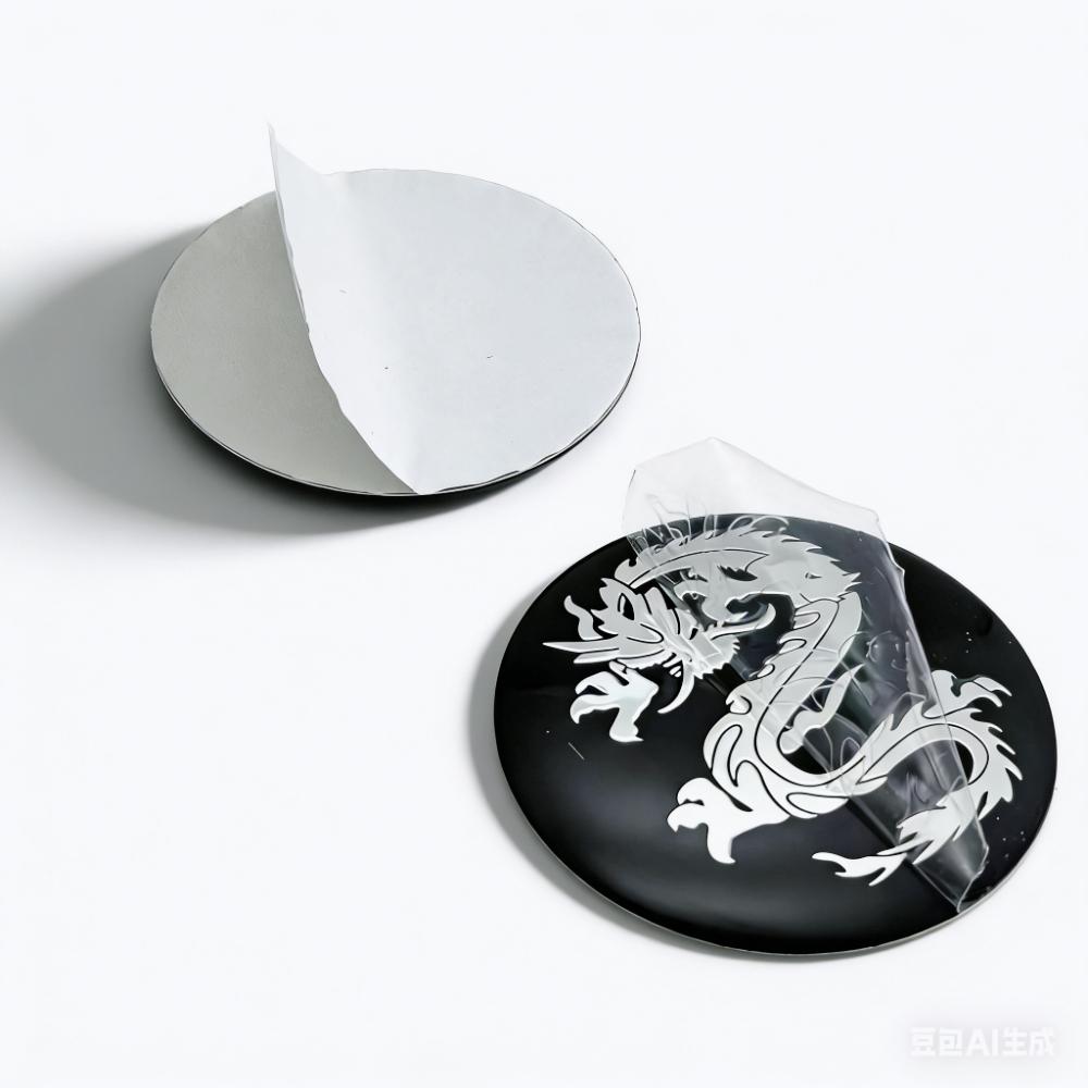 4pcs 56MM Dragon Logo Emblem Car Stickers Accessories for Car Wheel Center Caps Rim Hubcaps Cover Wheels Hub Cap Badge Replace