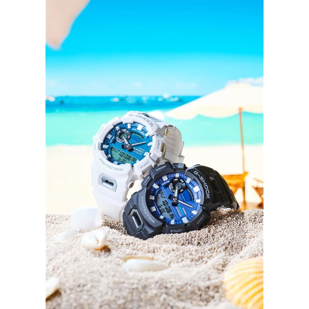 Casio G-Shock GBA-900CB-7AJF Bluetooth Distance Measuring Watch White Blue Green