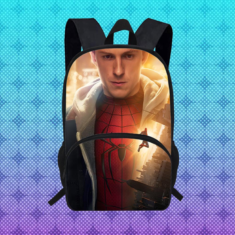 Spider Man Brand New Day Student Backpack With Breathable Oxford Fabric For School Use
