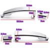 1/2/4 Pcs Car Front Left Right Rear Chrome ABS Door Outer Handle Covers For Chevrolet Captiva Sport Aveo Saturn 96468266