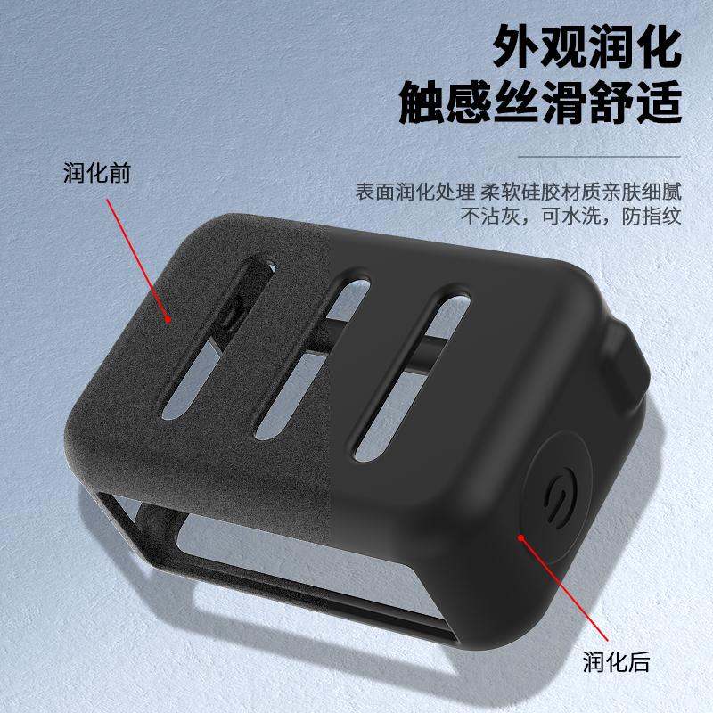 Silikonhülle für DJI Osmo Nano Körper Schutzhülle Rundum Kratzfestes Rahmenschutz für DJI Osmo Nano Kamera Action Zubehör