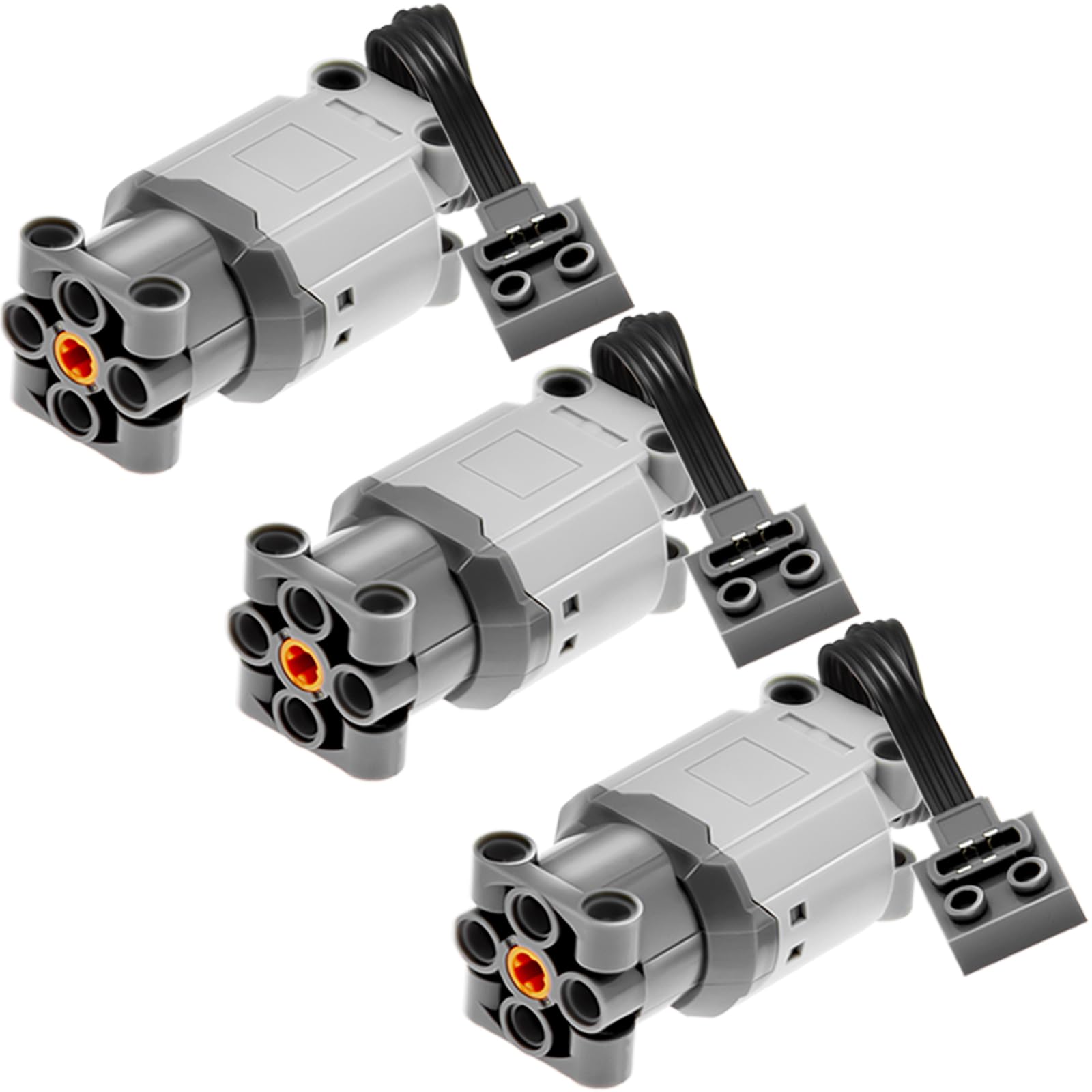 

Habow Technic Сумісний з Lego Power Functions Мотор MOC Деталі Technic L-Мотор-88003 (3 штуки)