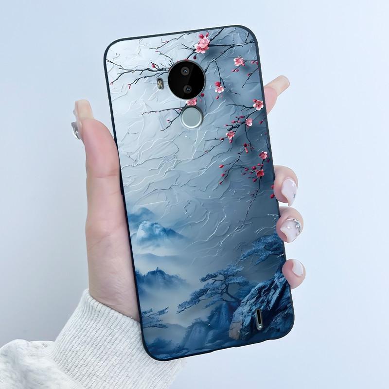 Cute Case For Nokia C30 Capa Coque Printing Shell Protective Cover Soft Silicone Cartoon Phone Casing Fundas