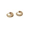 Micro-inlaid Zirconia Earring Buckles: Luxurious Small Hoops, Fashionably Versatile & Trendy