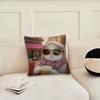cat Funny cushion cover Pillow Cover Decoration Room Home Sofa living Office Car Nordic Simplicity