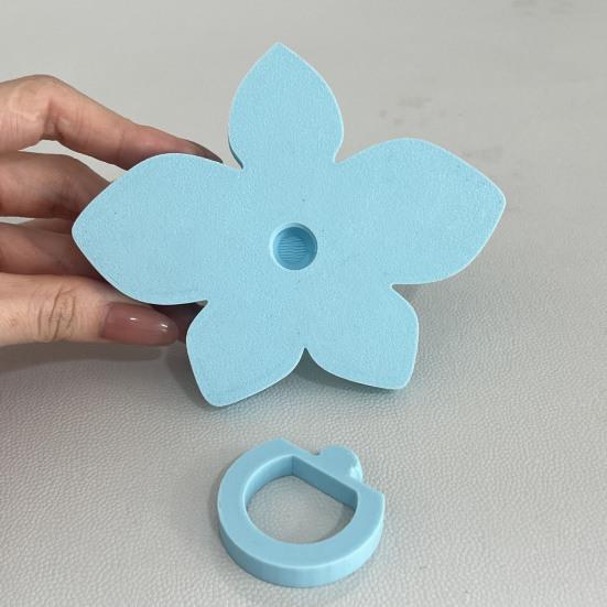 Scalp Massager Comb for Cats Dogs 3D Printed Flower Shaped Head Scratcher Scalp Massager for Stress Relief Pet Grooming