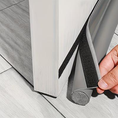 1pc 96cm/37.8in Sealing Strip Door Seam Door Bottom Sealing Strip Sound Insulation Wind Strip Foam Tape Bedroom Door Gap