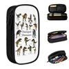 Dinosaur Pencil Cases T-Rex Cretaceous Brachiosaurus Animal Pencilcases Pen Box for Girl Boy Bag Student School Gift Accessories