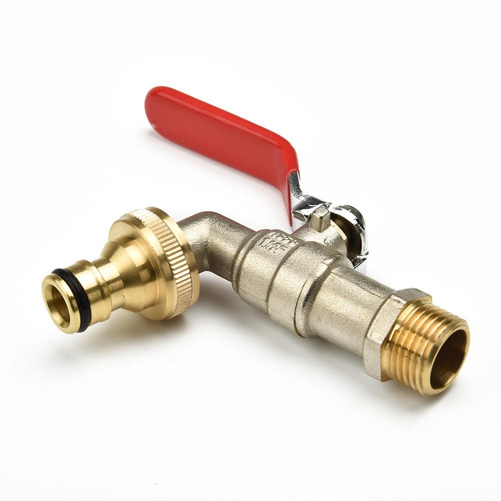 

Клапан Водопровідний кран 1/2 дюйма Аксесуари Кульовий кран Сад