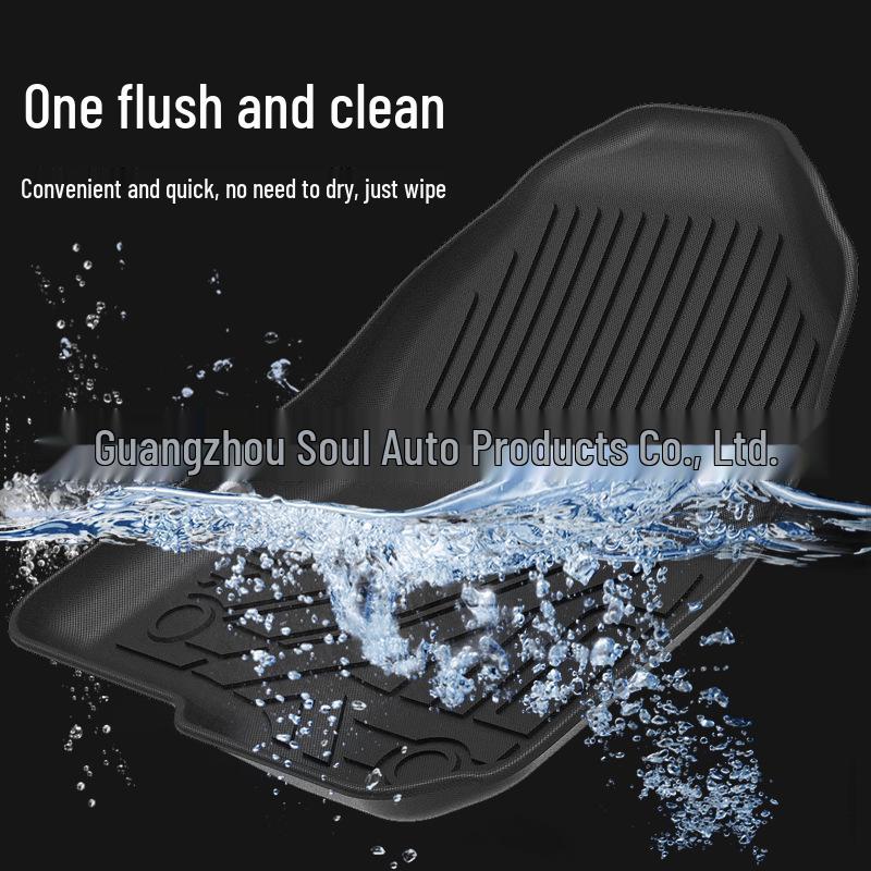Chevrolet Malibu TPE Floor Mats & Trunk Liner: Waterproof, Eco-Friendly, Fits 20 Years and XL Models.
