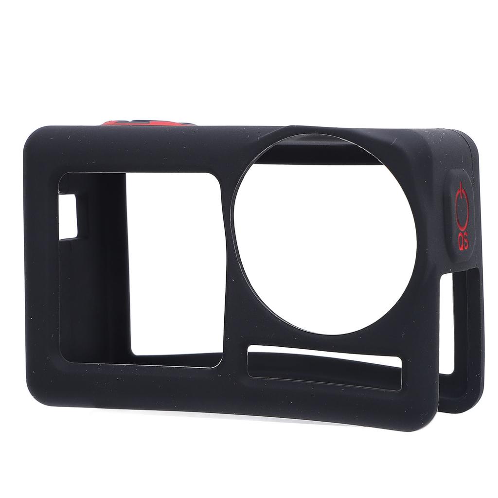 Silicone Protective Sleeve Cover for Action 5 Pro Anti Drop Camera Lens Protector Camera Accessories with Wrist Strap Anti Lost Rope