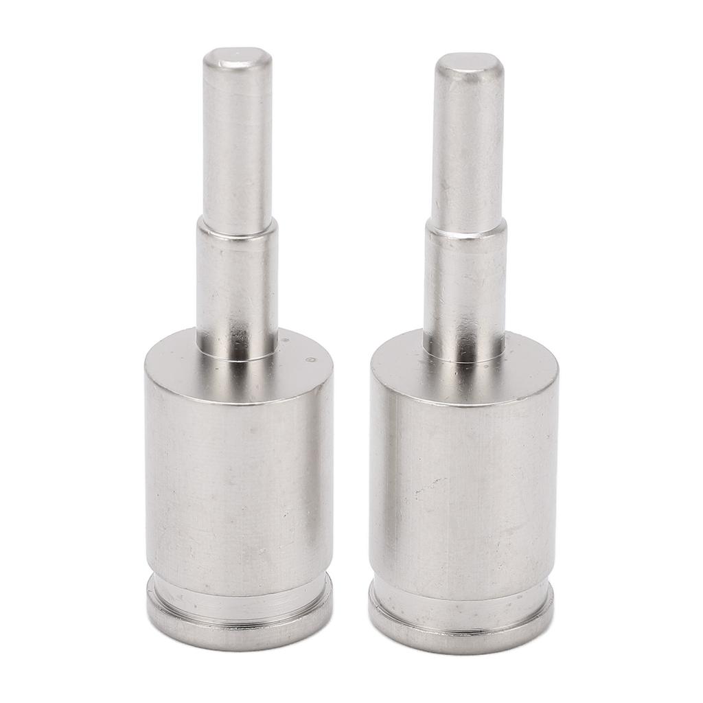 2pcs Wire Gauge Reducer 4GA To 8GA Audio Amp Input Adapter Amplifier Connection Brass Nickel Plated