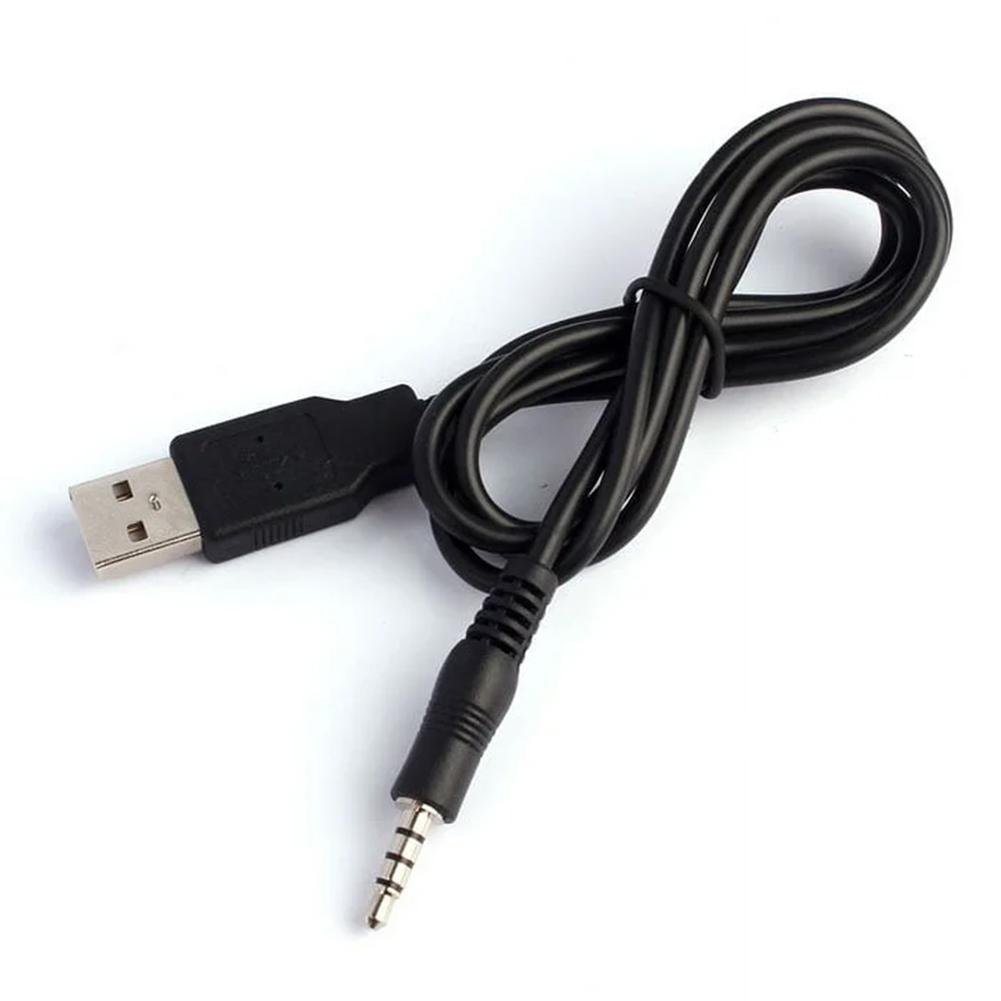 1M USB To 3.5mm Audio Cable USB Sound Card Earphone For Desktop Audio Cable 1 Speakers Headphon P9J7