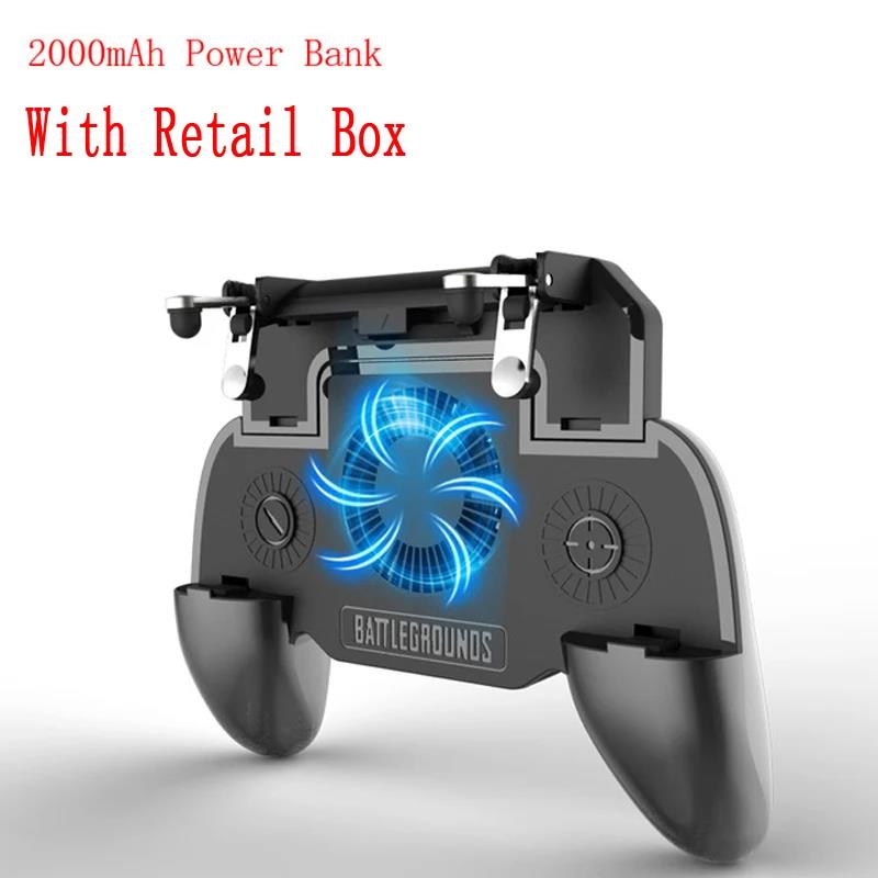 Mobile Controller Pubg Trigger Gamepad Cell Phone Joystick For iPhone Android Game Pad Accessories Mini Gaming Control Free Fire 5