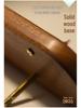 Xianci Year of the Horse Wooden Desk Calendar: Creative Retro Brown Desktop Ornament