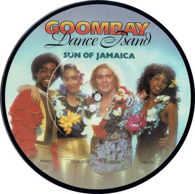 7inch Record GOOMBAY DANCE BAND - Sun Of Jamaica EPCAII2345 Epic 1982 UK Dance & Electronica Used