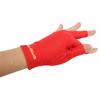 Billiard Pool Gloves 3 Fingers Cue Gloves Shooters Snooker Cue Sport Glove For Left Right Hand Red