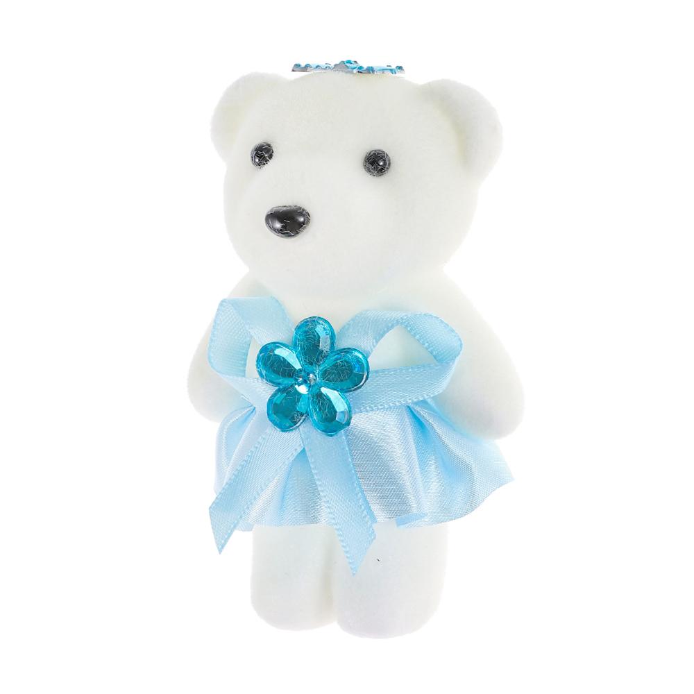 10Pcs/Set Cartoon Bouquet Decoration Bear Doll DIY Graduation Bear Decoration Graduation Bouquet Bear Accessories