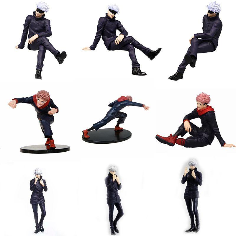 Action Kaisen Jujutsu Figure Character Yuji Itadori Satoru Gojo Model Decor Toys