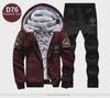 Herren Winter Plus Samt Verdickter Lässiger Sport Kapuzenpullover Anzug - Jugendlicher Trend Koreanischer Stil