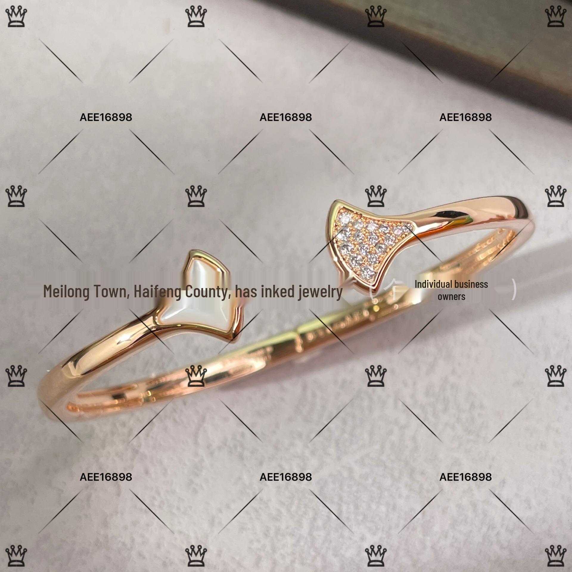 

Высококачественный прецизионный браслет-манжета с ЧПУ в форме веера из красного агата, не выцветающий, и белого перламутра для женщин