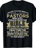 Humorous Gift for Pastor Appreciation Featuring a Christian Preacher T-Shirt F