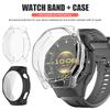 TPU Case+Silicone Strap For Huawei Watch GT6 Pro 46MM All-Around Screen Protective Cover Shell Sport Band Bracelet