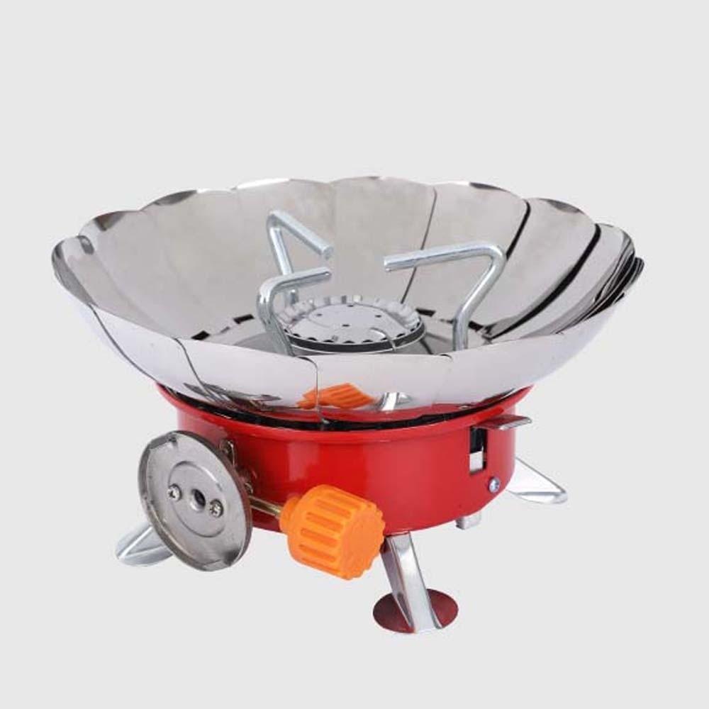 High Power Lotus Cassette Stove 2800W Fondue Gas Cooker Cookware Folding Gas Burner  Outdoor BBQ