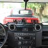 Metal Black Car Dashboard Multi-function Storage Frame Mobile Phone Holder For Land Rover Defender 90 110 2004-2019 Accessories