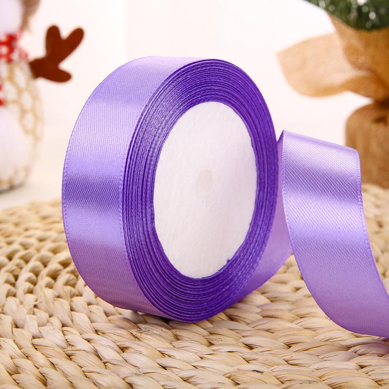 2.5Cm Polyester Webbing, Cake Gift Packaging Bouquet Material Fruit Ribbon Ribbon