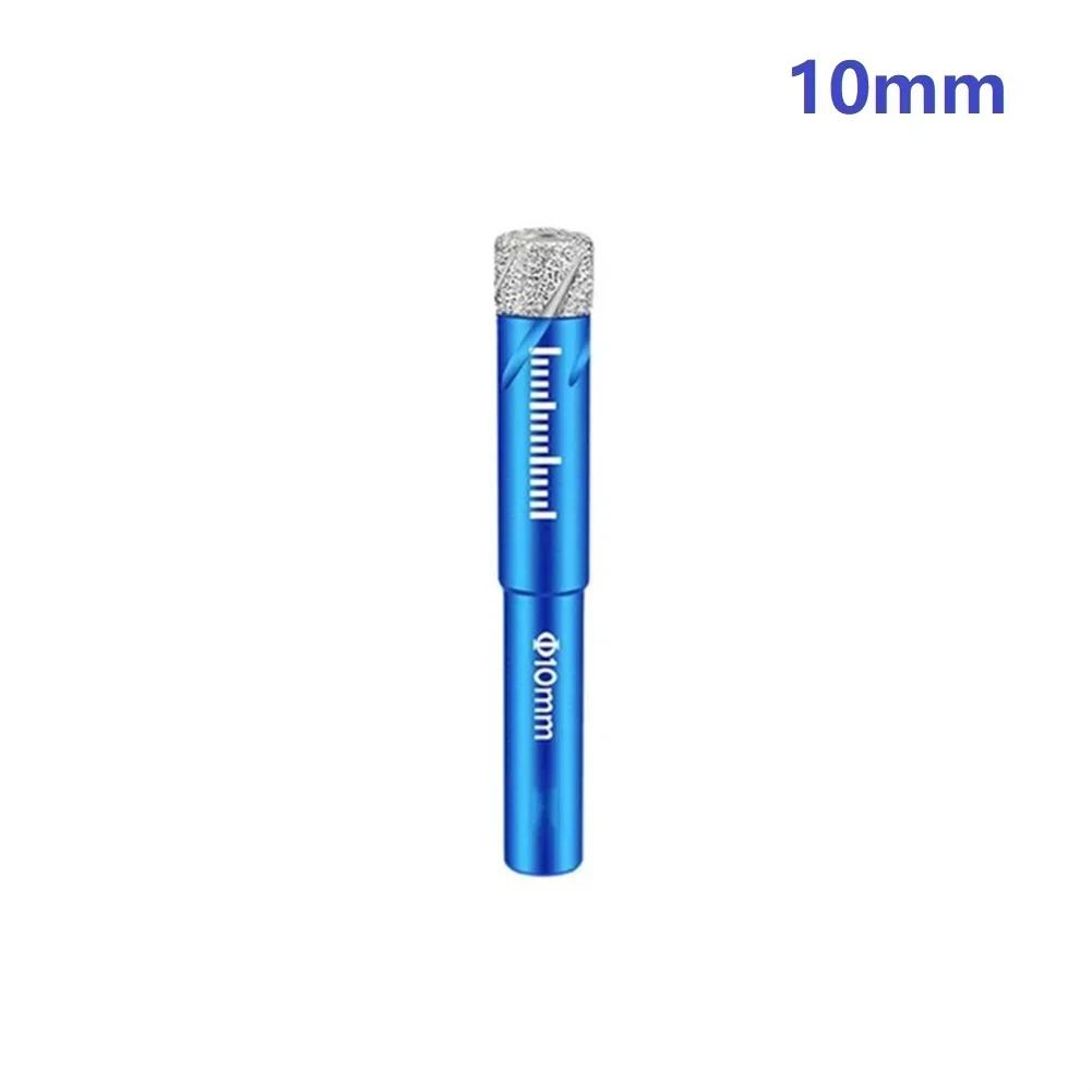 Diamond Coated Drill Bit Tile Marble Glass Ceramic Hole Saw Dry Drill Diamond Core Bit 6MM 8MM 10MM 12MM 14MM 16MM Self-cooling