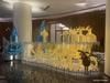 LED Christmas Deer and Cart Outdoor Decorative Lights