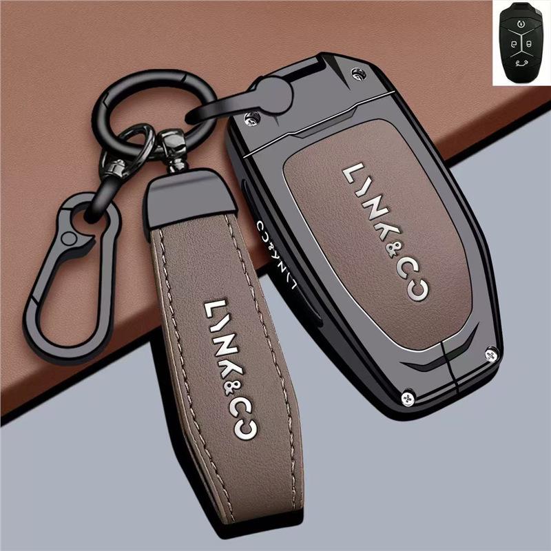 Lynk & Co 09 Key Case Shell with Buckle for Models 03/02/01/05/06/07/08 & EMP 900/Z20/Z10