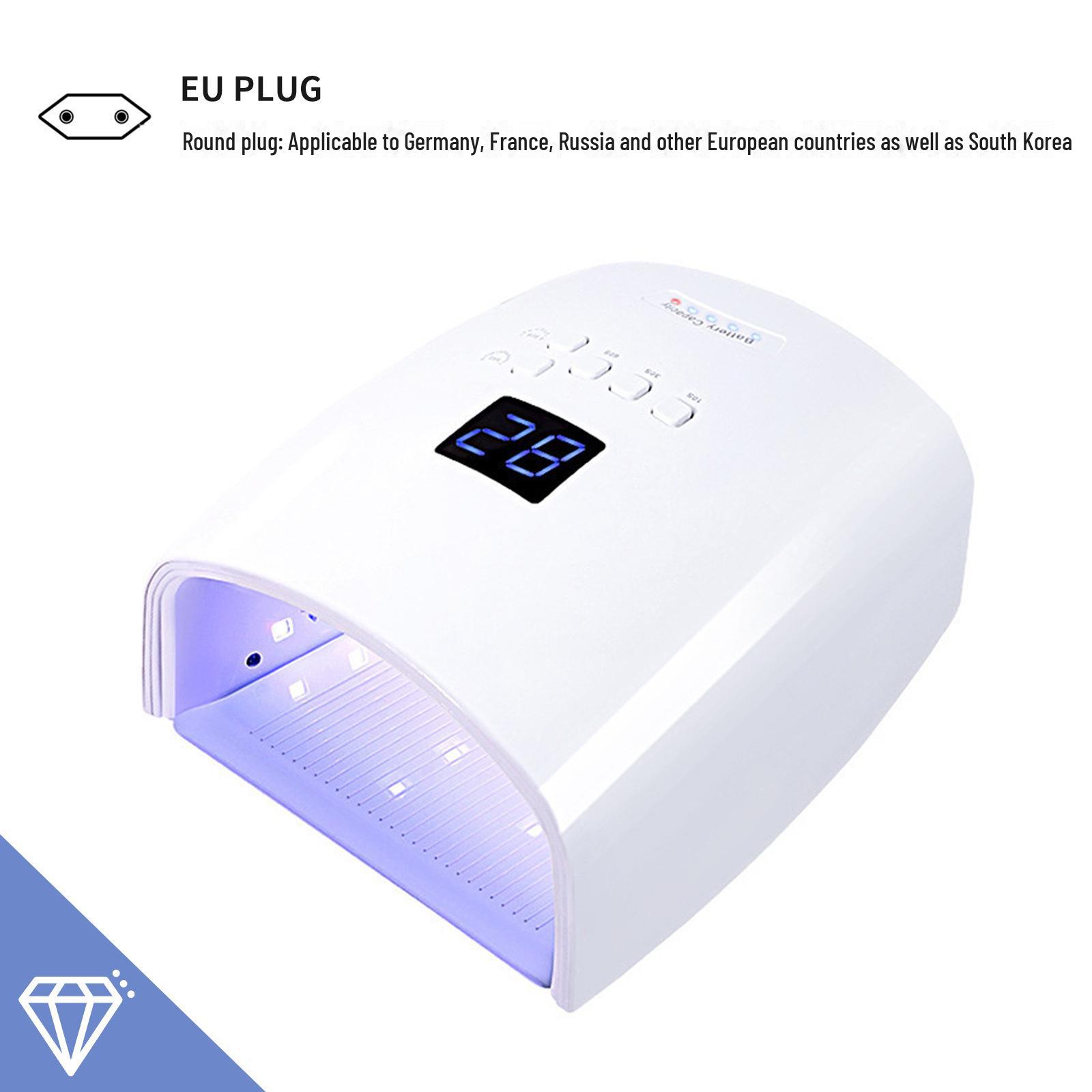 

Интеллектуальная лампа для ногтей 66 Вт с 33 светодиодами и быстрой сушкой в одно касание