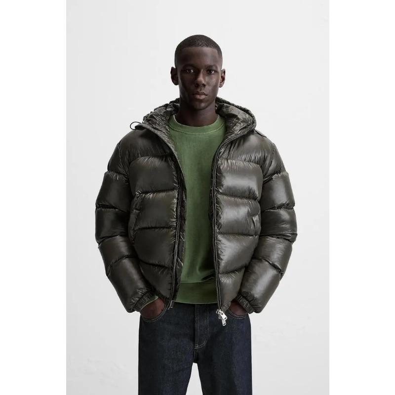 

Men s Hooded Cotton-Padded Clothes For Autumn And Winter, Casual Padded Jackets, Outdoor Men s Cotton Jackets. XXXL армия зеленый