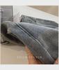 Women's Plus Size Fleece-Lined High Waist Blue Jeans - Winter Slimming Straight Leg Harem Pants