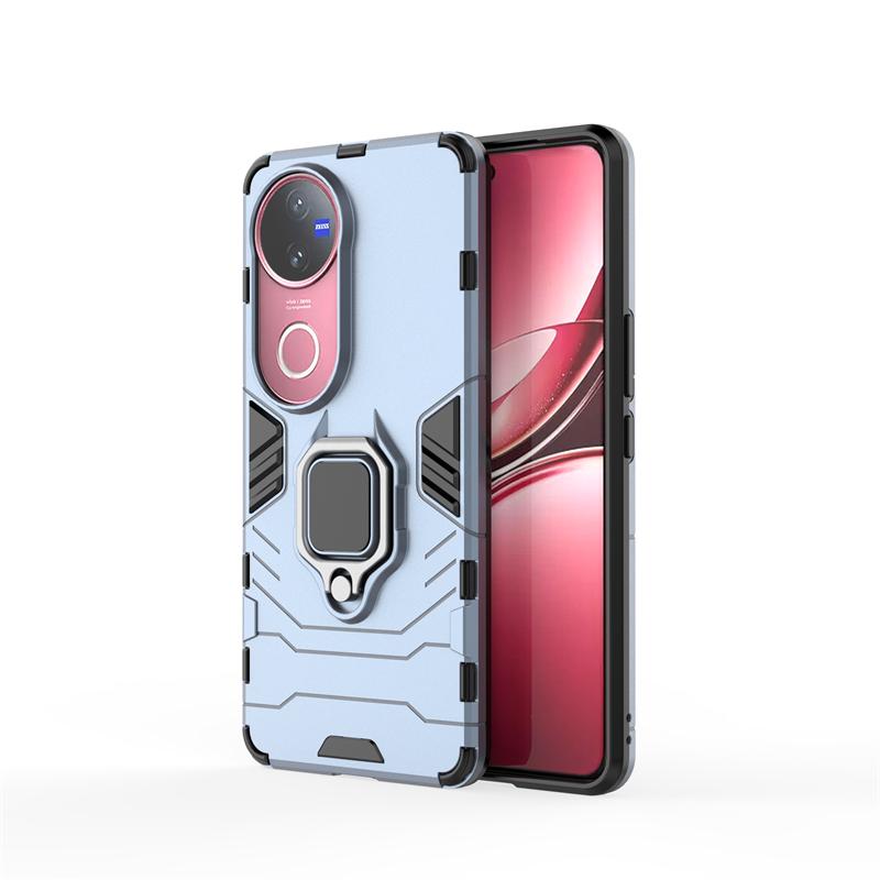 Etui na Vivo V50 Pancerne Odporne na wstrząsy PC Magnetyczny Stojak z przyssawką Pełne Zakrycie Krawędzi Tylna Pokrywa Do Etui na Vivo V50 Do Vivo V50e 5G 6,77 cala