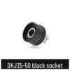 European Style Class A Welding Machine Plug & Socket with Thickened Brass DKJ10-25/35-50 Male-Female Coupler