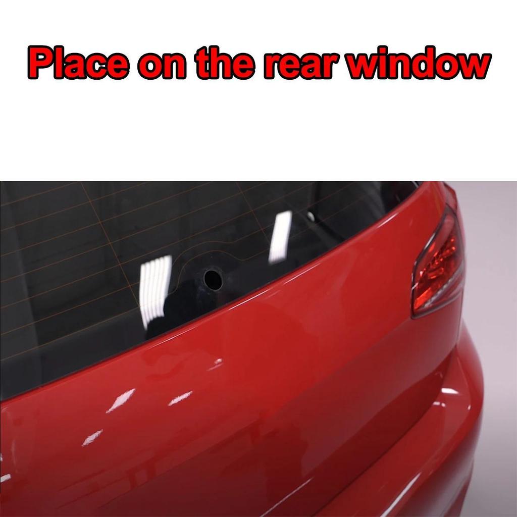 2X Universal Rear Wiper Delete Plug Cap Bung Flush Grommet Window Seal Blank Removal Waterproof Cover Block Off Tailgate