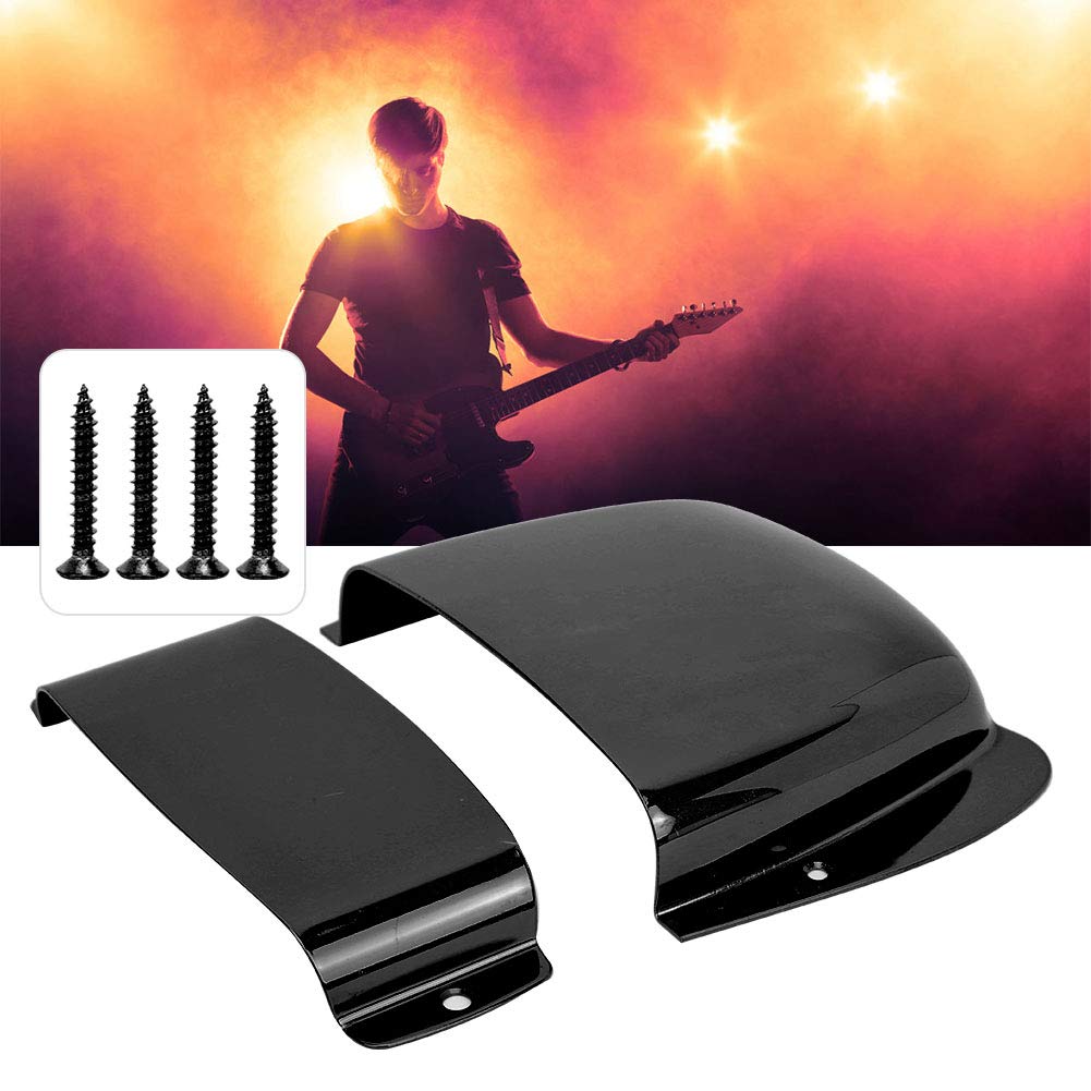 Conjunto de Coberturas de Captador e Ponte de Ferro Protetoras Compatível com Guitarra Precision Bass e Jazz Bass Parafusos de Montagem Incluídos, Cobertura, (PB) Baixo,