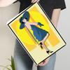 Vintage Jazz Flapper Girl Metal Wall Art S Gatsby Style Decor for Living Room Bar Modern Retro Home Decoration